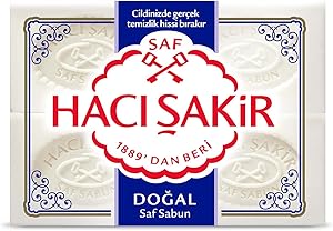 Hacı Şakir Doğal Geleneksel Beyaz Sabun (4 Adet)