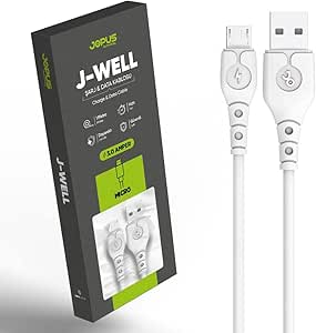 JOPUS Universal Micro Data Kablosu JO-DK9 J-WELL, Beyaz, 1mt