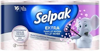 Selpak Extra Tuvalet Kağıdı Banyo Ferahlatma 16’lı