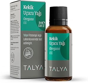 Talya%100 Saf Kekik Uçucu Yağı 10ml – Canlı Cilt – Yüksek Karvakrol – Doğal Temizleyici – Difüzör için Aromaterapi Yağı