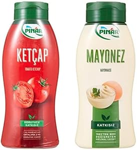 Pınar Ketçap 600 Gr & Mayonez 500 Gr