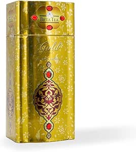 Beta Tea Beta Jewellery Gold Metal Ambalaj 100 GR (Seylan Çayı – Ceylon Tea)