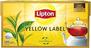 Lipton Yellow Label Demlik Poşet Siyah Çay 100’lü Paket