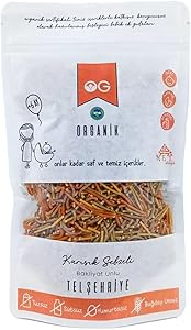 OG Organik Karışık Sebzeli Bakliyat Unlu Tel Şehriye 180 Gram