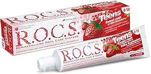 Rocs Teens 8-18 Çilekli Diş Macunu