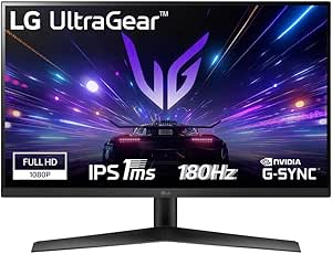 LG UltraGear 27GS60F-B 27 inç 180Hz FHD 1ms HDR 10 IPS oyun monitörü