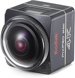 KODAK Pixpro 4K Extreme Paket Aksiyon Kamerası SP360-BL5