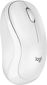 Logitech M240 Sessiz Bluetooth Mouse, Kablosuz, Kompakt, Taşınabilir, Akıcı İzleme, Windows, macOS, ChromeOS için, Bilgisayar, Macbook, Laptop, Tablet ile Uyumlu, 18 Aylık Pil Ömrü, Beyaz