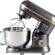 M108 Easy Chef Hamur Yoğurma Makinesi Stand Mikseri Koyu Gri-Gold