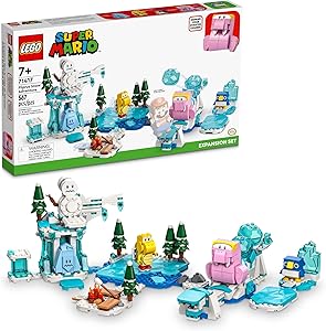LEGO® Super Mario™ Fliprus Kar Macerası Ek Macera Seti 71417-7 Yaş ve Üzeri Çocuklar için Koleksiyonluk Yaratıcı Oyuncak Yapım Seti (567 Parça)