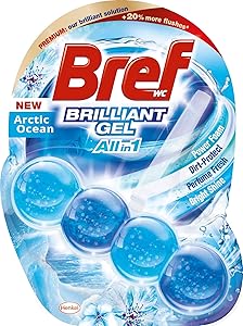 Bref Brilliant Jel Okyanus Deterjan, 1 Paket, 1 x 68 Gram, Jel Buzul Okyanus 1