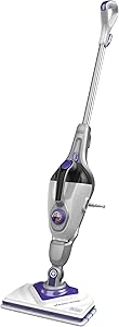 Black + Decker BHSM1615DSM-QS Delta Başlıklı, SteaMitt 1600W 2’si 1 arada Steam-Mop, Gri, Mor