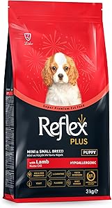 REFLEX PLUS Kuzu Etli Mini ve Küçük Irk Yavru Köpek Maması 3 KG